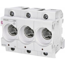 2510014 - Держатель предохранителя PFB D01, 3P, LED (16 A, E14), ETI