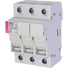 2520004 - Разъединитель EFD 8, 3P, Ie-20A, 8.5×31.5 мм, ETI