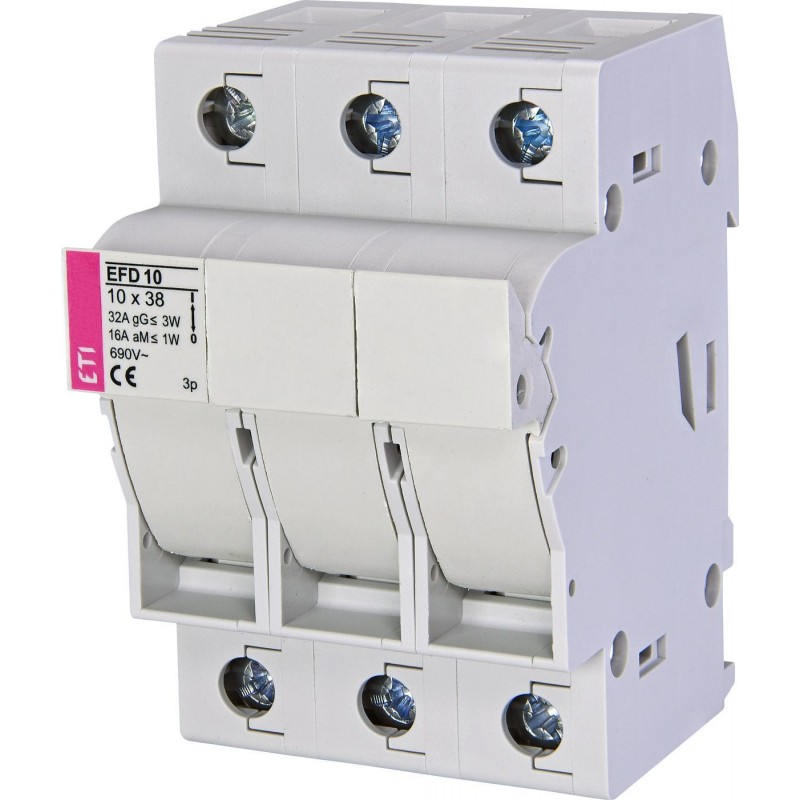 2540004 - Разъединитель EFD 10, 3P, Ie-32A, 10×38 мм, ETI