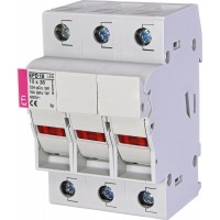 2540014 - Разъединитель EFD 10, 3P Ie-32A, 10×38 мм, LED индикация, ETI
