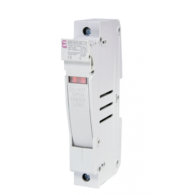 2580011 - Держатель предохранителя EFH 10/14, 1P, Ie-40 A, 10×38 / 14×51 мм, 1500 В DC, LED, ETI