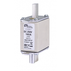 4110137 - Предохранитель ножевой 160 A, NH-00, 250 В DC, с ударником, ETI