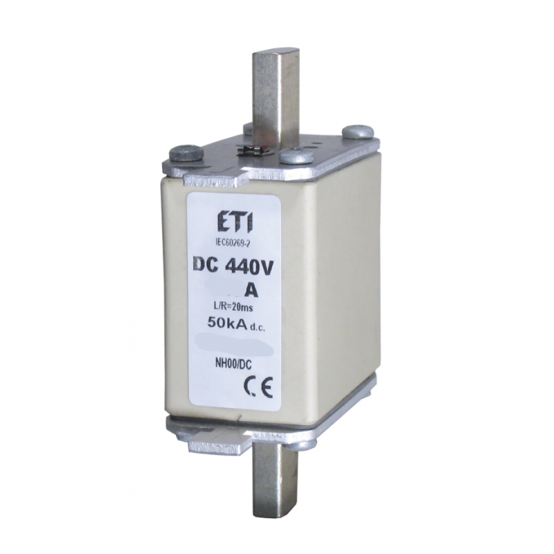 4110214 - Предохранитель ножевой 160 A, NH-00, 440 В DC, ETI