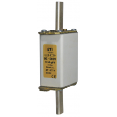 4110537 - Предохранитель ножевой 125 A, NH-1C, gR-PV, 1000 В DC, ETI
