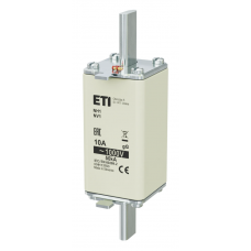 4113703 - Предохранитель ножевой, 10 A, NH-1, gG, 1000 В AC, ETI