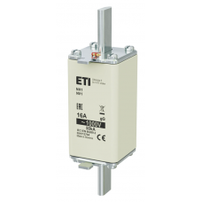 4113704 - Предохранитель ножевой, 16 A, NH-1, gG, 1000 В AC, ETI