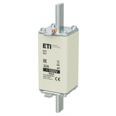 4113707 - Предохранитель ножевой, 32 A, NH-1, gG, 1000 В AC, ETI