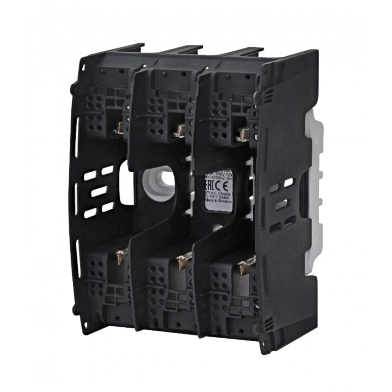 4131211 - Изолированный держатель предохранителя PTI 00, 3P, Ie-160 A, NH-00, ETI