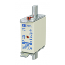 4181102 - Предохранитель ножевой KOMBI, 4 A, NH-000, gG, 400 В AC, ETI
