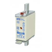 4181103 - Предохранитель ножевой KOMBI, 6 A, NH-000, gG, 400 В AC, ETI