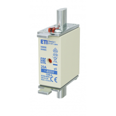 4181106 - Предохранитель ножевой KOMBI, 20 A, NH-000, gG, 400 В AC, ETI