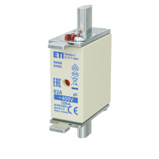4181112 - Предохранитель ножевой KOMBI, 63 A, NH-000, gG, 400 В AC, ETI