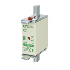 4181405 - Предохранитель ножевой KOMBI, 16 A, NH-000, aM, 690 В AC, ETI