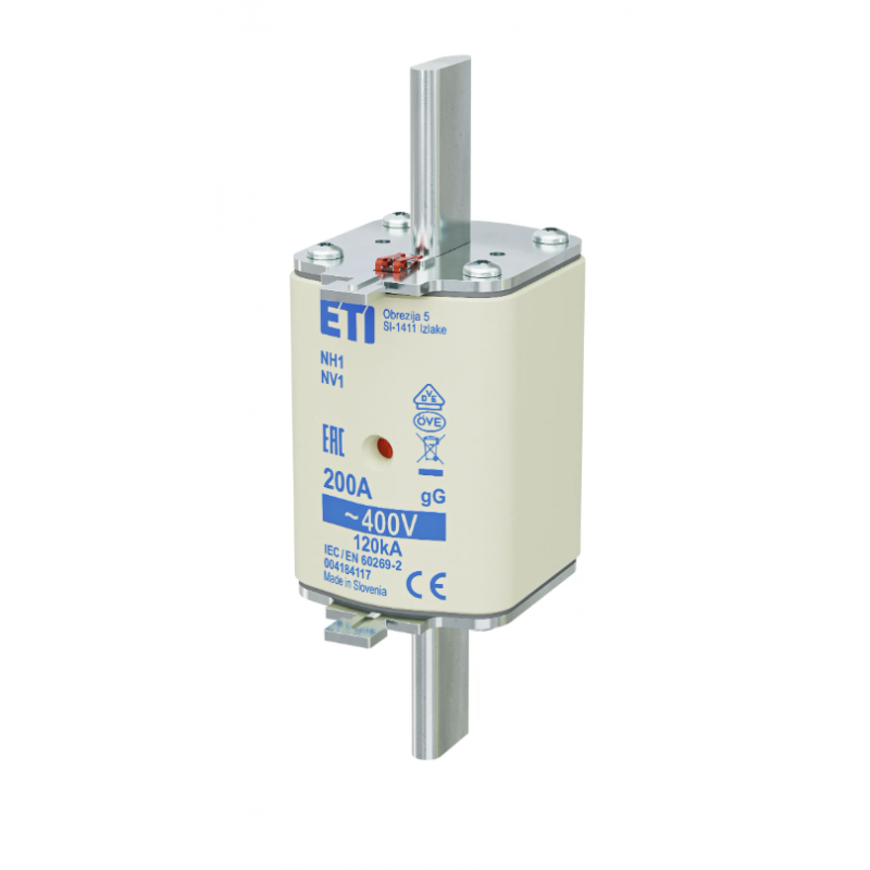 4184120 - Предохранитель ножевой KOMBI, 63 A, NH-1, gG, 400 В AC, ETI