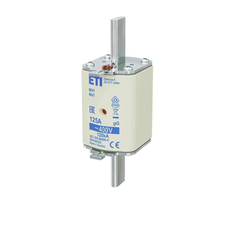4184118 - Предохранитель ножевой KOMBI, 224 A, NH-1, gG, 400 В AC, ETI
