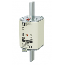 4184321 - Предохранитель ножевой KOMBI, 80 A, NH-1, gG, 690 В AC, ETI
