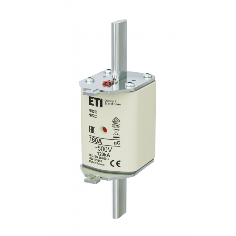 4185216 - Предохранитель ножевой KOMBI, 160 A, NH-2C, gG, 500 В AC, ETI