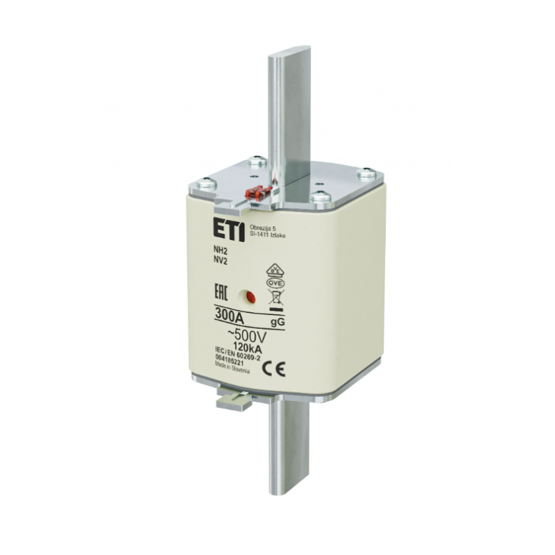 4185221 - Предохранитель ножевой KOMBI, 300 A, NH-2, gG, 500 В AC, ETI