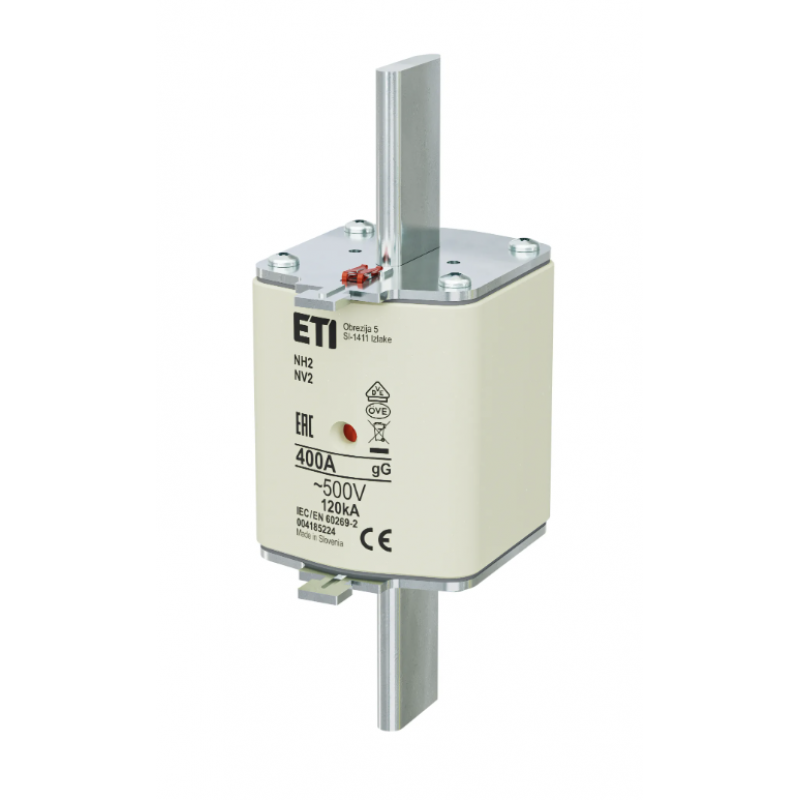4185224 - Предохранитель ножевой KOMBI, 400 A, NH-2, gG, 500 В AC, ETI