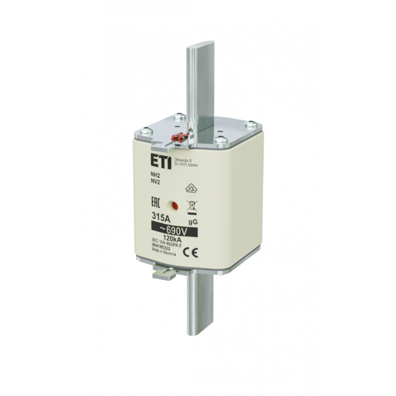4185322 - Предохранитель ножевой KOMBI, 315 A, NH-2, gG, 690 В AC, ETI
