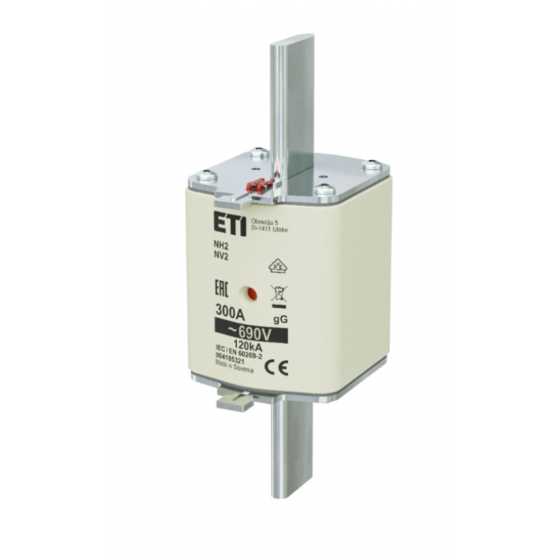 4185321 - Предохранитель ножевой KOMBI, 300 A, NH-2, gG, 690 В AC, ETI
