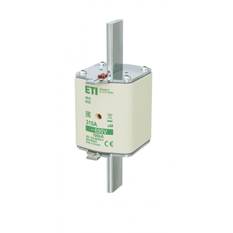 4185422 - Предохранитель ножевой KOMBI, 315 A, NH-2, aM, 690 В AC, ETI