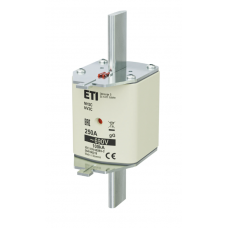4186319 - Предохранитель ножевой KOMBI, 250 A, NH-3C, gG, 690 В AC, ETI