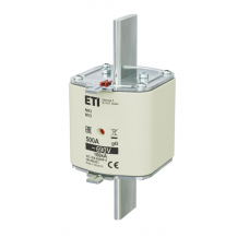 4186331 - Предохранитель ножевой KOMBI, 500 A, NH-3, gG, 690 В AC, ETI