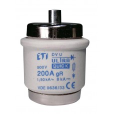 4325001 - Предохранитель пробковый D UQ, 125 A, D V, gR, 500 В AC, ETI