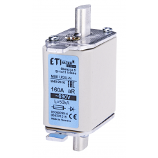 4331215 - Предохранитель ножевой M UQU-N, 160 A, NH-00, aR, 690 В AC, 50 кА, ETI