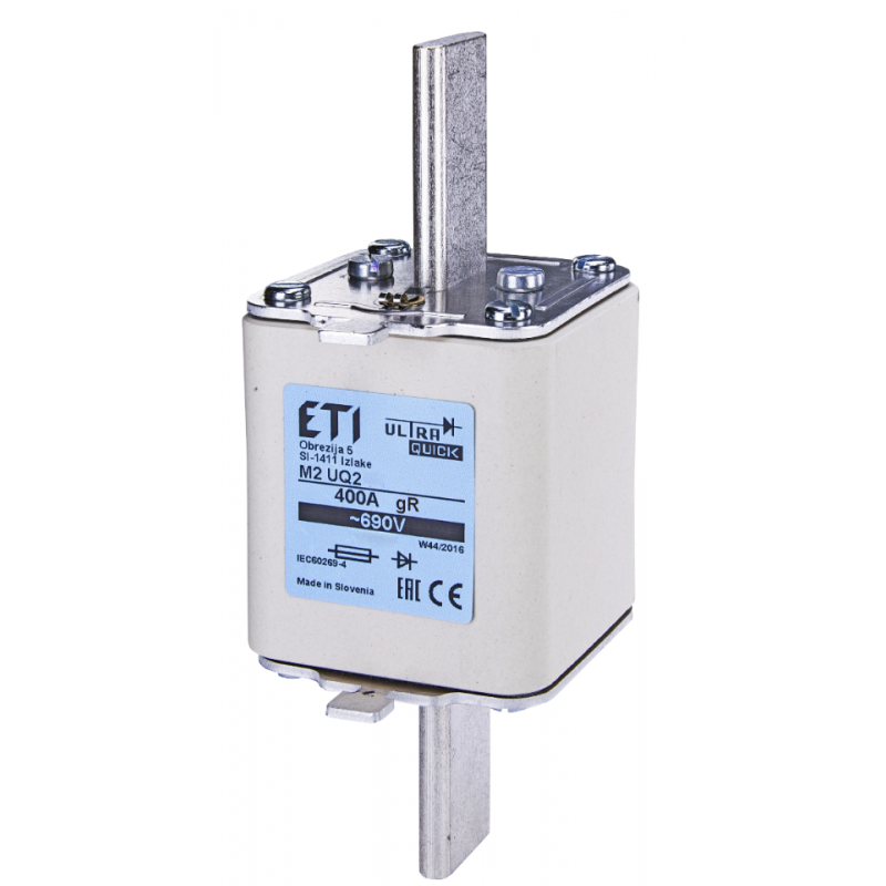 4334222 - Предохранитель ножевой M UQU-N, 400 A, NH-2, aR, 690 В AC, 50 кА, ETI