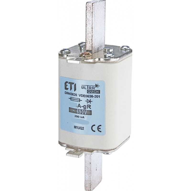 4723218 - Предохранитель ножевой M UQ2, 224 A, NH-1, gR, 690 В AC, 200 кА, ETI