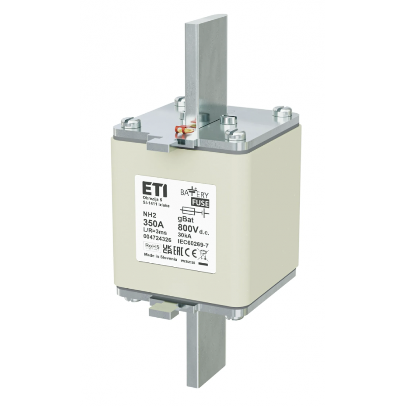 4724326 - Предохранитель ножевой Battery, 350 A, NH-2, 800 В DC, ETI