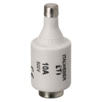 1221010 - Предохранитель пробковый 10 А, DII, F, 500 В АС/400 В DC, ITALWEBER