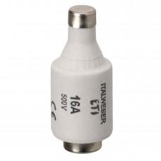 1221016 - Предохранитель пробковый 16 А, DII, F, 500 В АС/400 В DC, ITALWEBER