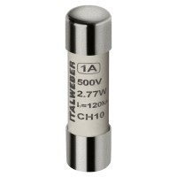 1421001 - Предохранитель CH10, 1 A, 10×38 мм, gG, 500 В AC, ITALWEBER
