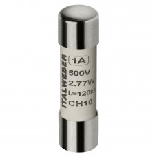 1421001 - Предохранитель CH10, 1 A, 10×38 мм, gG, 500 В AC, ITALWEBER