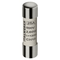 1421025 - Предохранитель CH10, 25 A, 10×38 мм, gG, 500 В AC, ITALWEBER