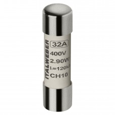 1421032 - Предохранитель CH10, 32 A, 10×38 мм, gG, 400 В AC, ITALWEBER