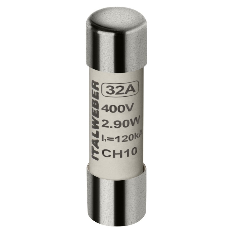 1421032 - Предохранитель CH10, 32 A, 10×38 мм, gG, 400 В AC, ITALWEBER
