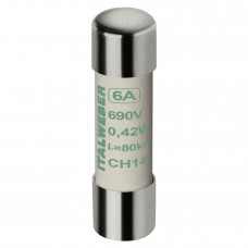 1432006 - Предохранитель CH14, 6 A, 14×51 мм, аМ, 690 В AC, ITALWEBER