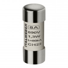 1441008 - Предохранитель CH22, 8 A, 22×58 мм, gG, 690 В AC, ITALWEBER