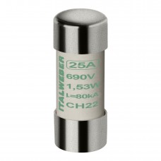 1442025 - Предохранитель CH22, 25 A, 22×58 мм, аМ, 690 В AC, ITALWEBER