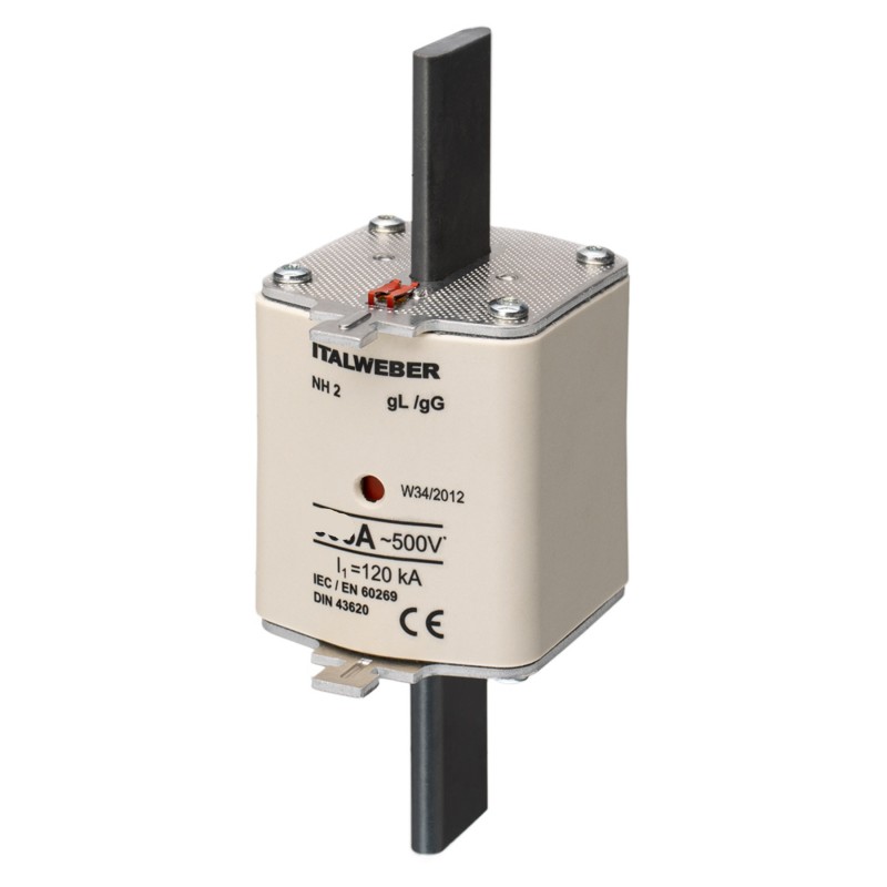 1520400 - Предохранитель ножевой NH E, 400 A, NH-2, gG, 500 В АС, ITALWEBER