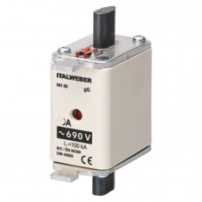 1600625 - Предохранитель ножевой NH, 125 A, NH-00, gG, 690 В АС, ITALWEBER