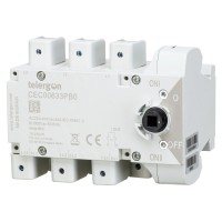 CEC00633PB0 - Переключатель нагрузки CEC, 3P Ith-63 A, Telergon