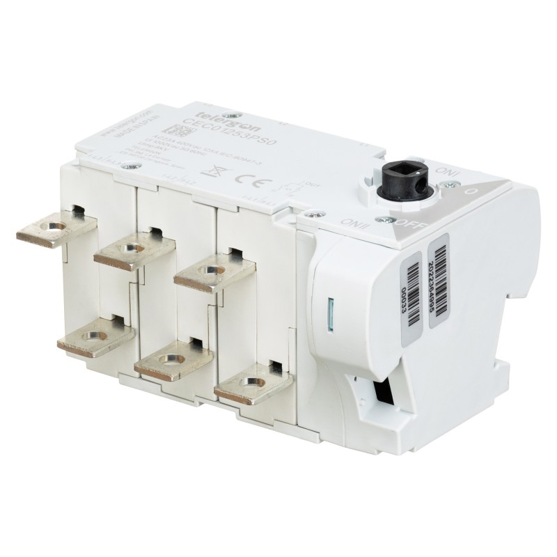 CEC01253PS0 - Переключатель нагрузки CEC, 3P Ith-125 A, Telergon