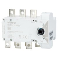 CEC01253PS0 - Переключатель нагрузки CEC, 3P Ith-125 A, Telergon