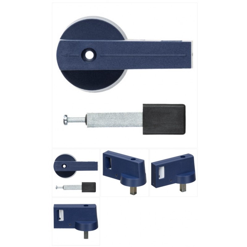 D5LSI01 - Прямая ручка переключателя S5F/0 (125-250A), Telergon