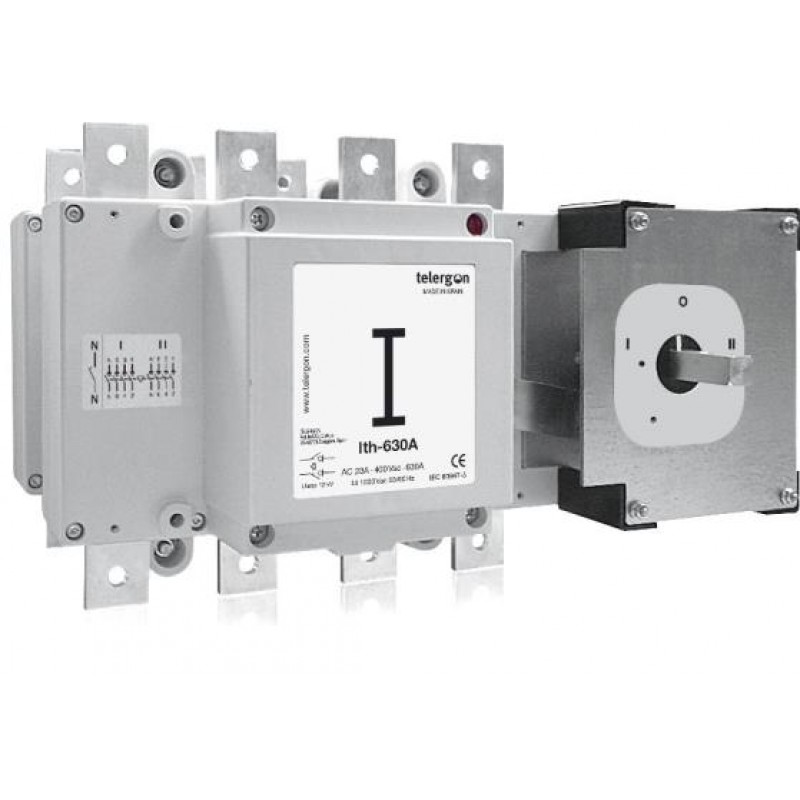 S5F06303NR0 - Переключатель нагрузки S5F/2, 4P Ith-630 A, Telergon